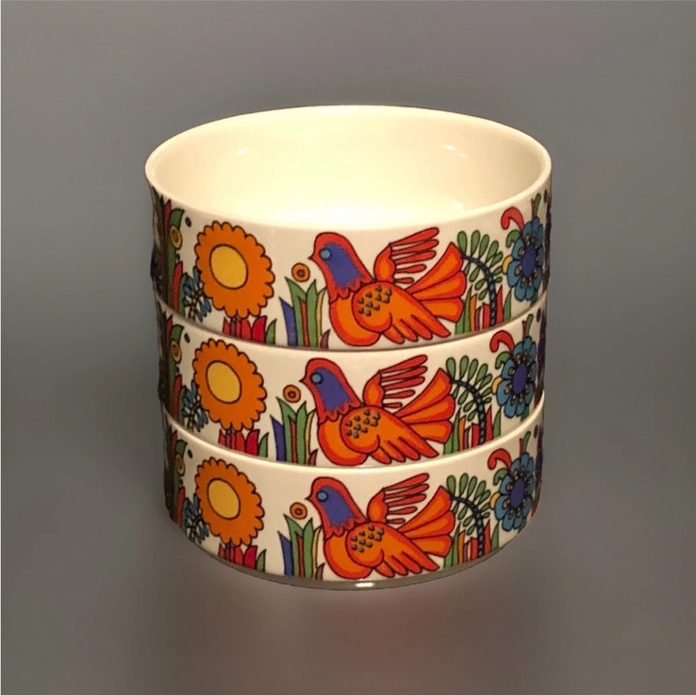 Villeroy & Boch Acapulco Coupe Cereal Bowls 5” Set Of 3